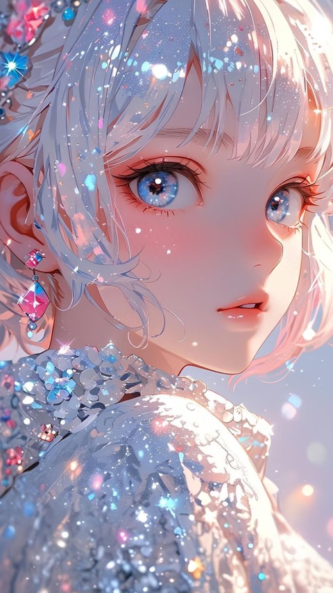 Kawaii Wallpaper Cute Girl 4K for iPhone