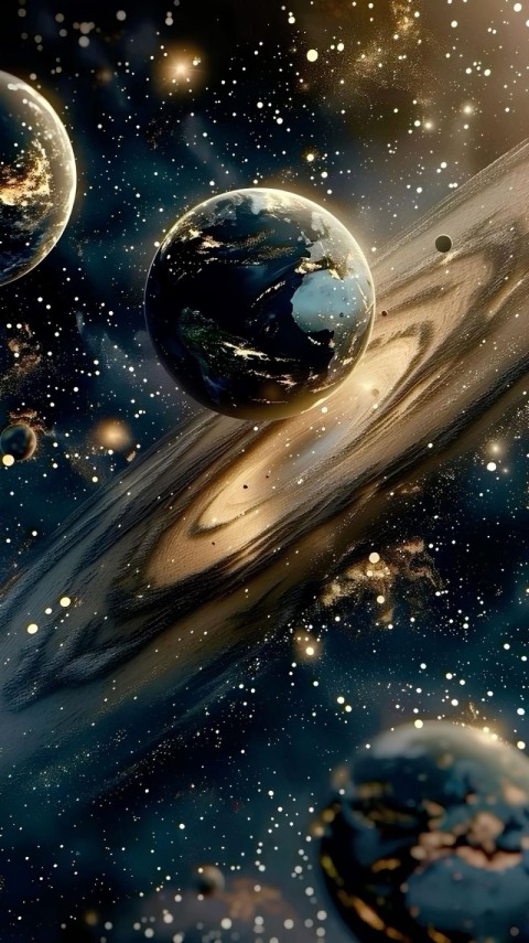 iPhone Wallpaper Space HD for Mobile