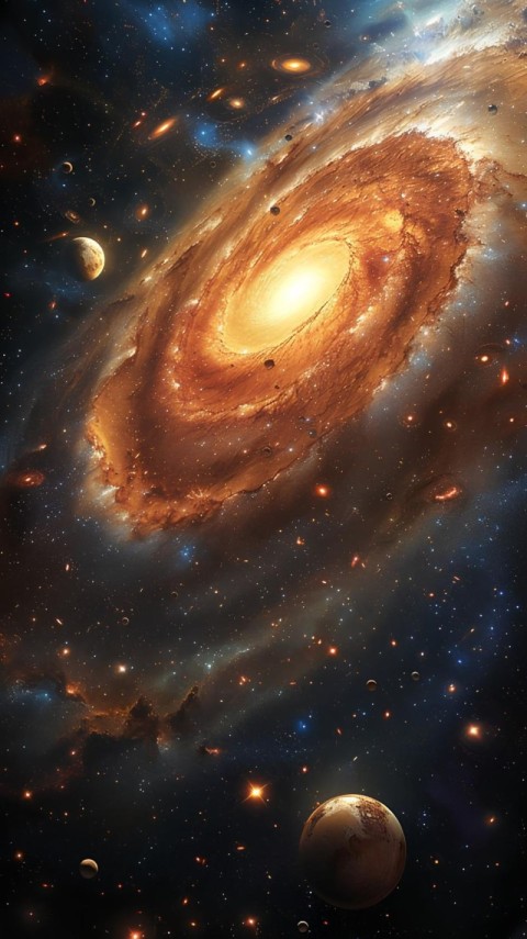 iPhone Wallpaper Space for Phone 4K