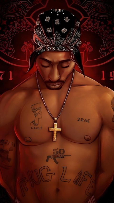 Wallpaper of Tupac HD for Mobile