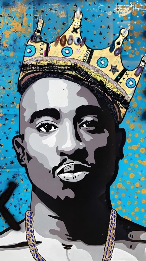 Wallpaper of Tupac 4K for Phones