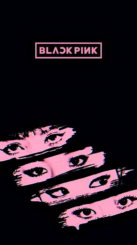 Wallpaper Blackpink Logo 4K for iPhone