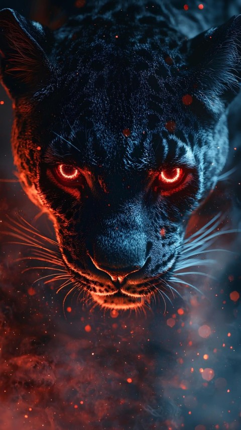 Wallpaper Black Red 4K for Phone