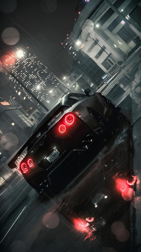 Wallpaper Black Red for Phone 4K
