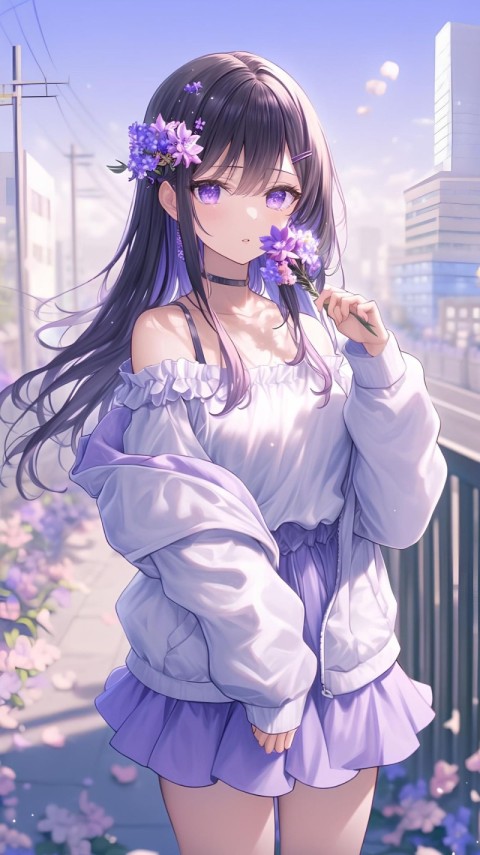 Anime Wallpaper Cute Girl HD for Mobile