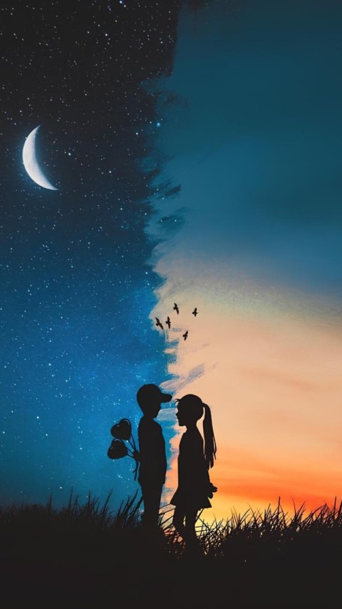 Wallpaper Cute Love Couple HD for Mobile