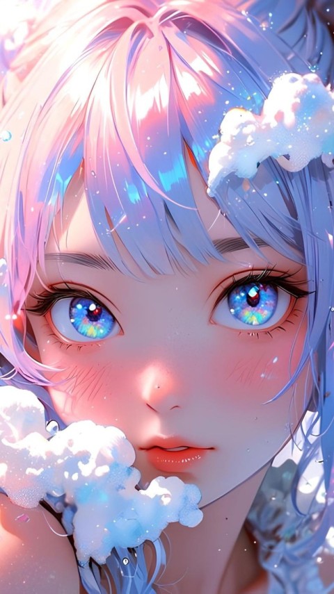 Cute Wallpaper Aesthetic Girl 4K for Phones