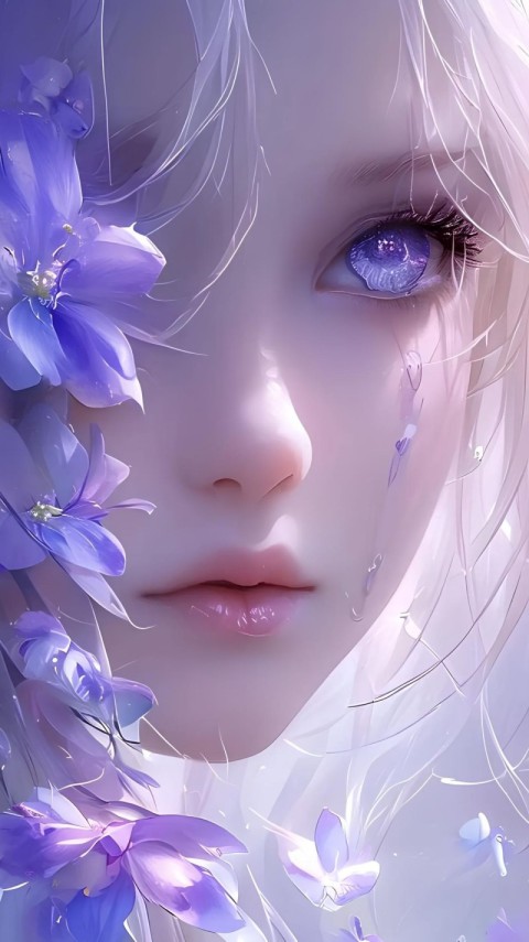 Wallpaper Aesthetic Cute Girl 4K for Phone