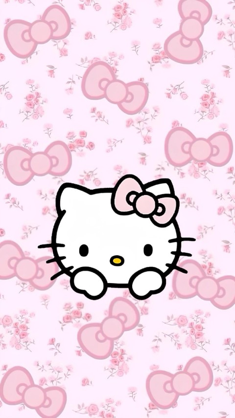 Hello Kitty Wallpaper Aesthetic 4K for iPhone