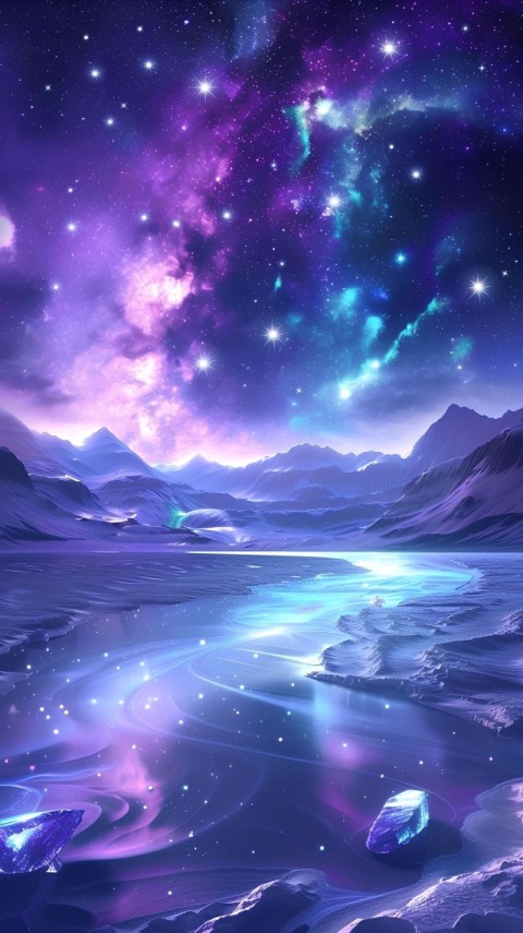 Purple Wallpaper Aesthetic Sky 4K for iPhone