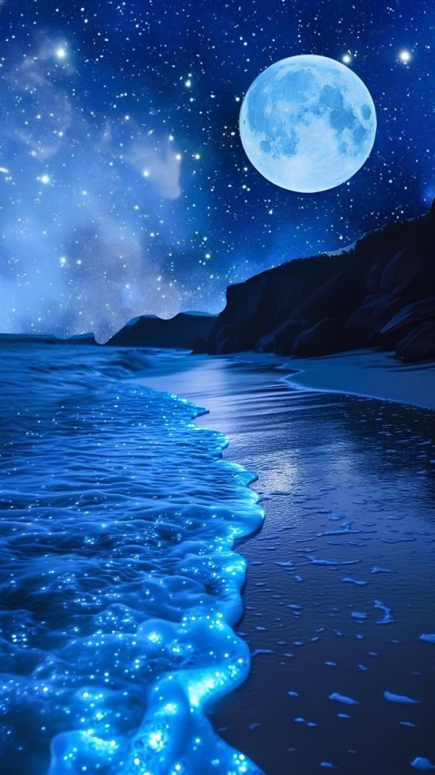 iPhone Wallpaper Aesthetic Moon for Phone 4K