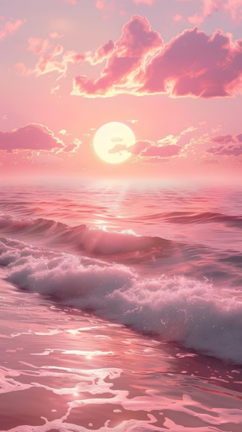 Wallpaper Aesthetic iPhone Beach 4K for Phone