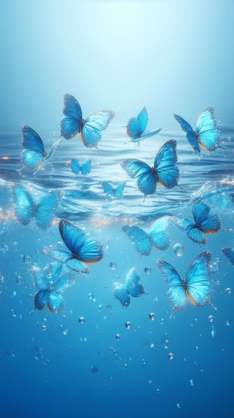 Wallpaper Aesthetic iPhone Butterfly 4K for Phone