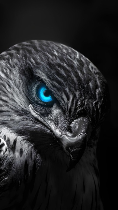 Wallpaper Dark HD and 4K Hawk for iPhone