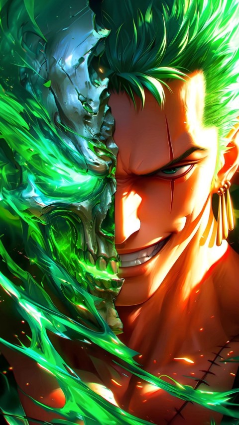 One Piece Roronoa Zoro Wallpaper 4K for Phone