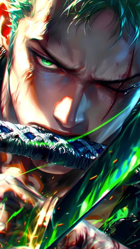 One Piece Roronoa Zoro Wallpaper for Phone 4K