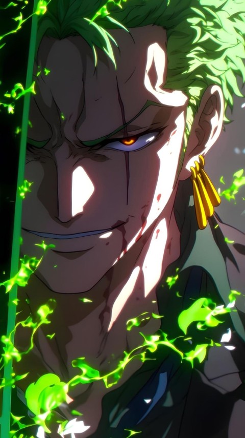 One Piece Roronoa Zoro Wallpaper 4K for Phones