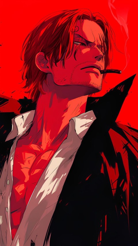 One Piece Wallpaper iPhone Shanks 4K for Phone