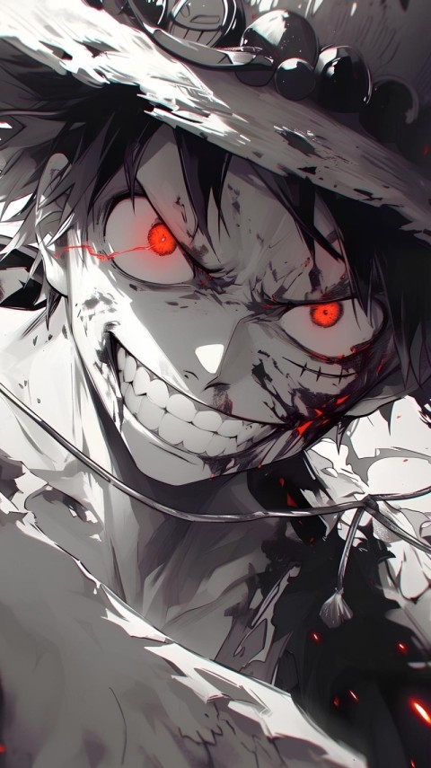 Wallpaper One Piece iPhone Luffy 4K for Mobile