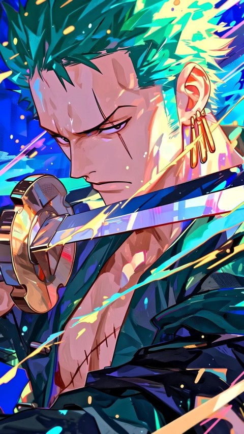 Wallpaper One Piece iPhone Zoro 4K Free for Phone