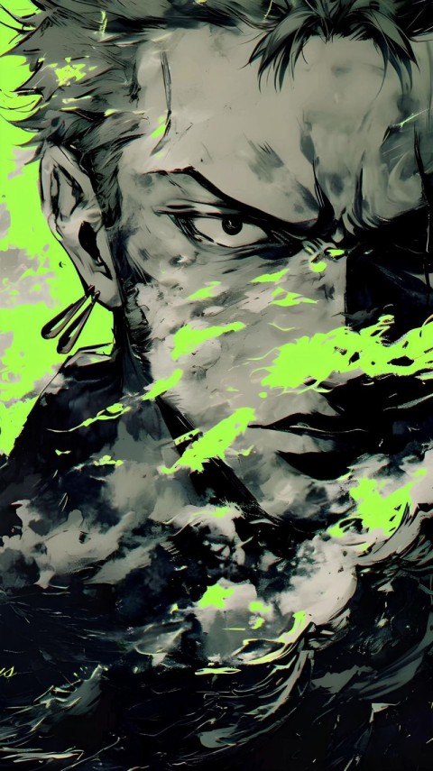 Wallpaper One Piece iPhone Zoro 4K for Phone