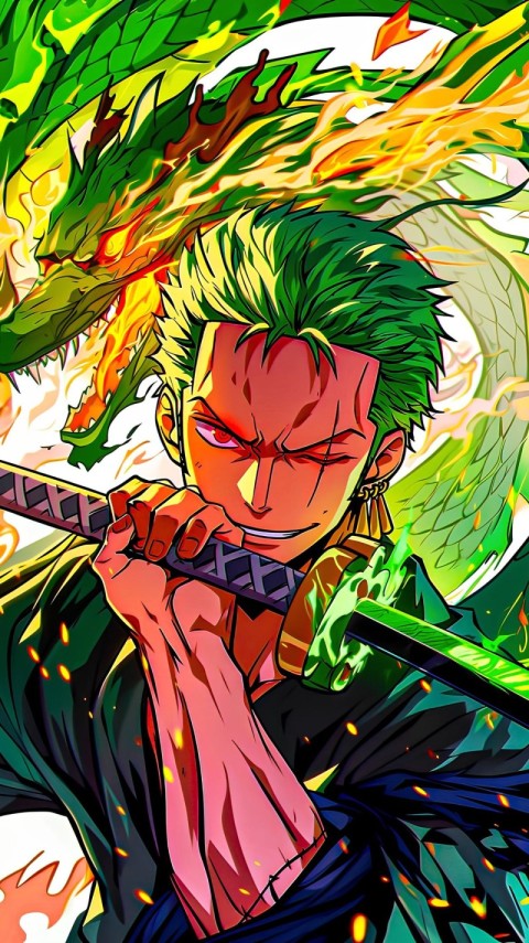 Wallpaper One Piece 4K Zoro for Mobile