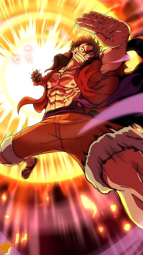 Wallpaper One Piece 4K Luffy for iPhone