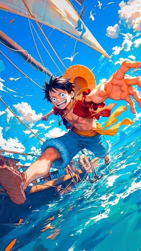 Wallpaper One Piece HD and 4K Luffy for iPhone