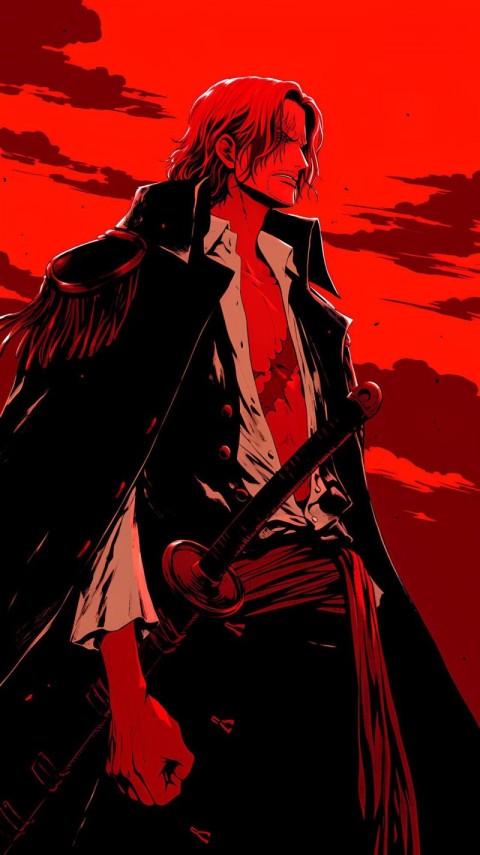 Wallpaper One Piece HD and 4K Shanks for Mobile
