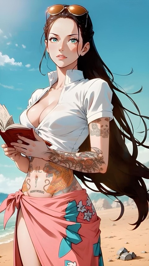 Robin One Piece Wallpaper 4K for Phone