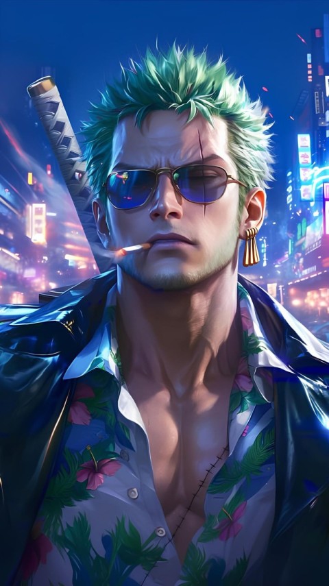 One Piece Wallpaper Zoro 4K for Mobile