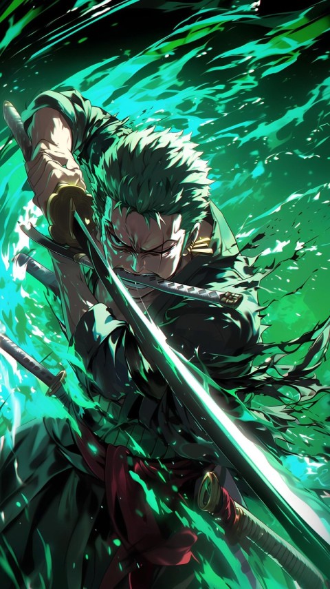 One Piece Wallpaper Zoro 4K for iPhone