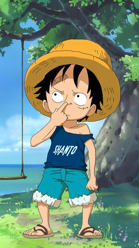 One Piece Wallpaper Phone Luffy 4K for iPhone