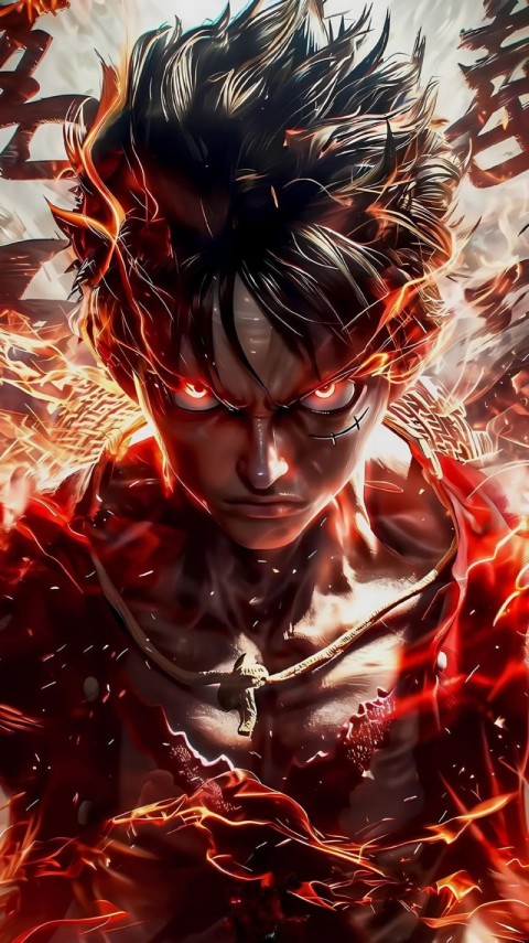 One Piece Wallpaper 4K Phone Luffy for iPhone