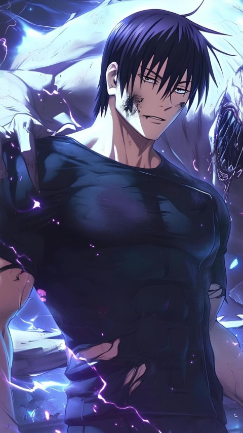 Toji Fushiguro Wallpaper Jujutsu Kaisen 4K for iPhone