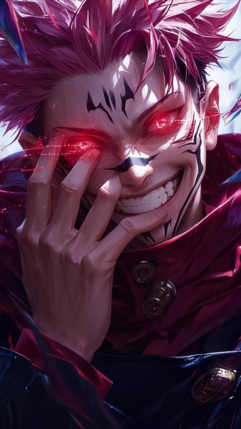 Sukuna Wallpaper Jujutsu Kaisen 4K Free for Phone