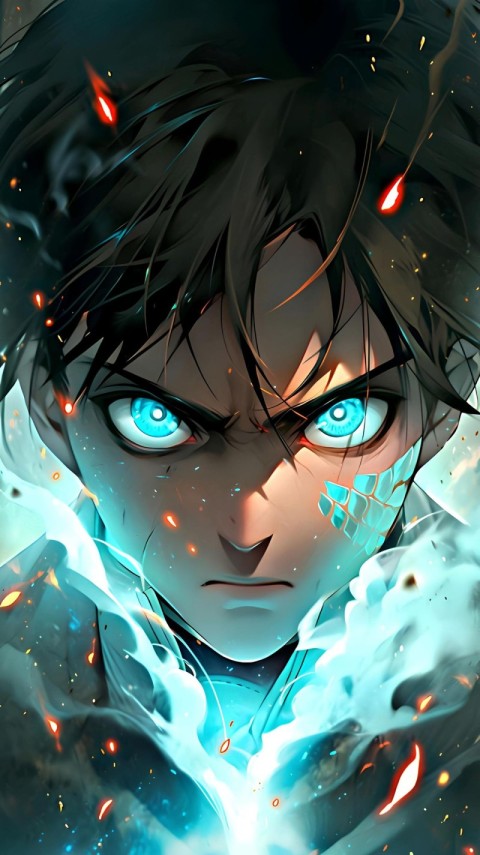 Attack on Titan Wallpaper 4K Eren for Phone