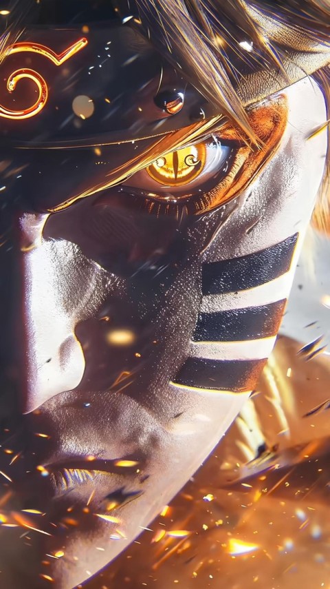 Uzumaki Naruto Wallpaper 4K for iPhone