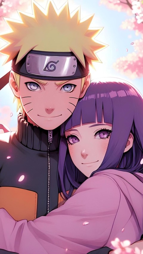 Hinata and Naruto Wallpaper Couple 4K for Mobile