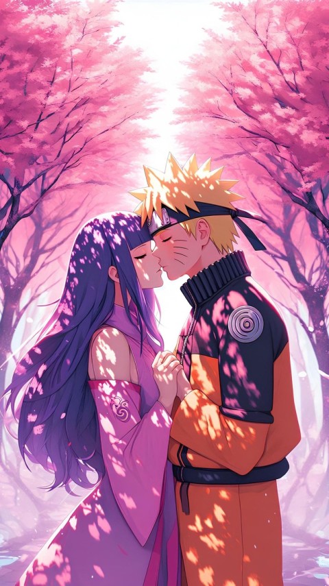Hinata and Naruto Wallpaper Couple 4K for Phones