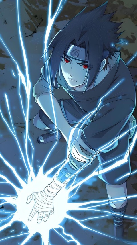 Naruto Wallpaper Sasuke 4K for Mobile