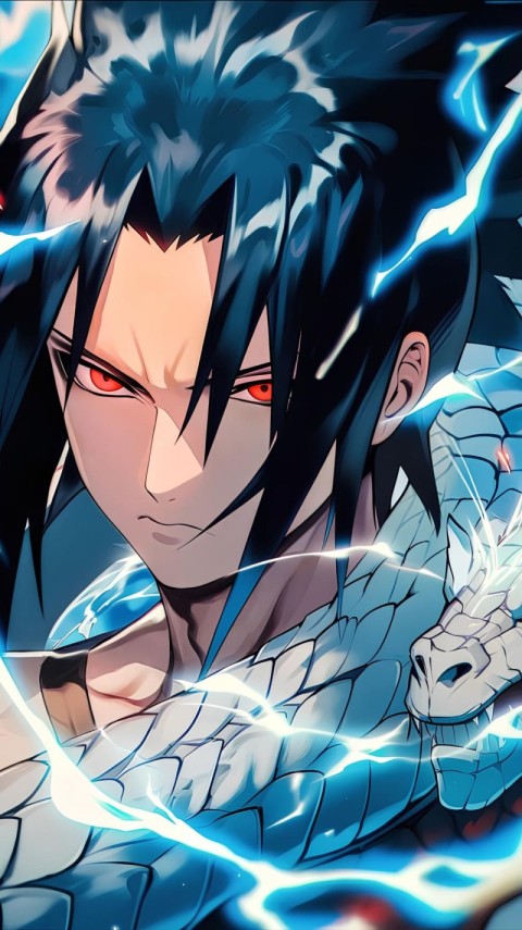 Naruto Wallpaper Sasuke 4K for Phone