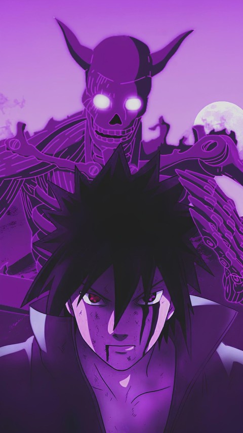 Sasuke Uchiha Wallpaper 4K for Phones