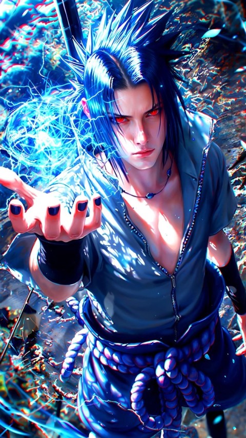 Sasuke Uchiha Wallpaper for Phone 4K