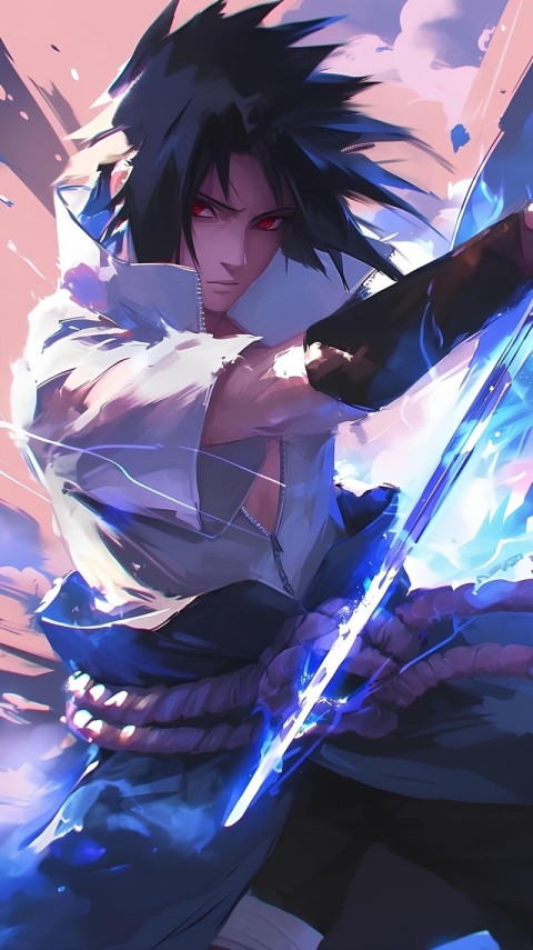 Sasuke Uchiha Wallpaper 4K for Phone
