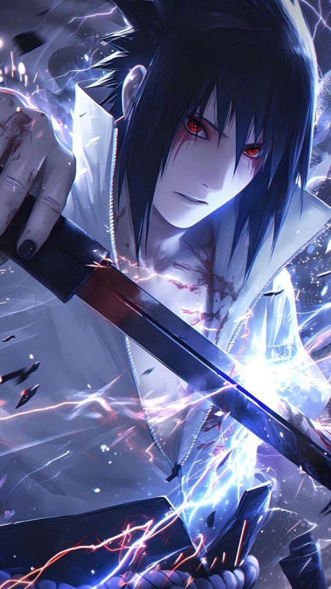 Sasuke Wallpaper 4K for Phone