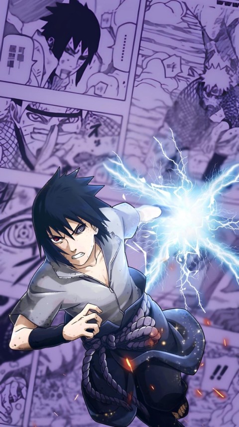 Sasuke Wallpaper 4K for Phones
