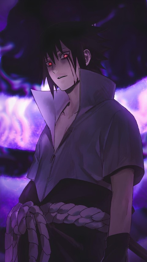 Sasuke Wallpaper Shippuden Naruto 4K for Mobile