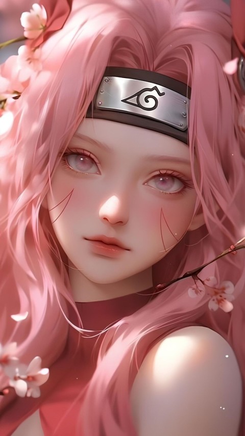 Sakura Wallpaper Haruno for Phone 4K