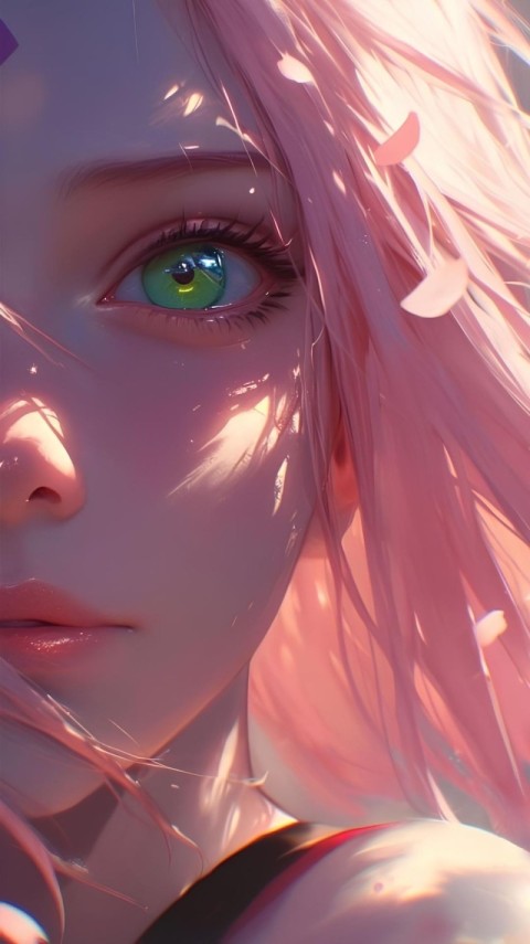 Sakura Wallpaper Haruno 4K for Mobile